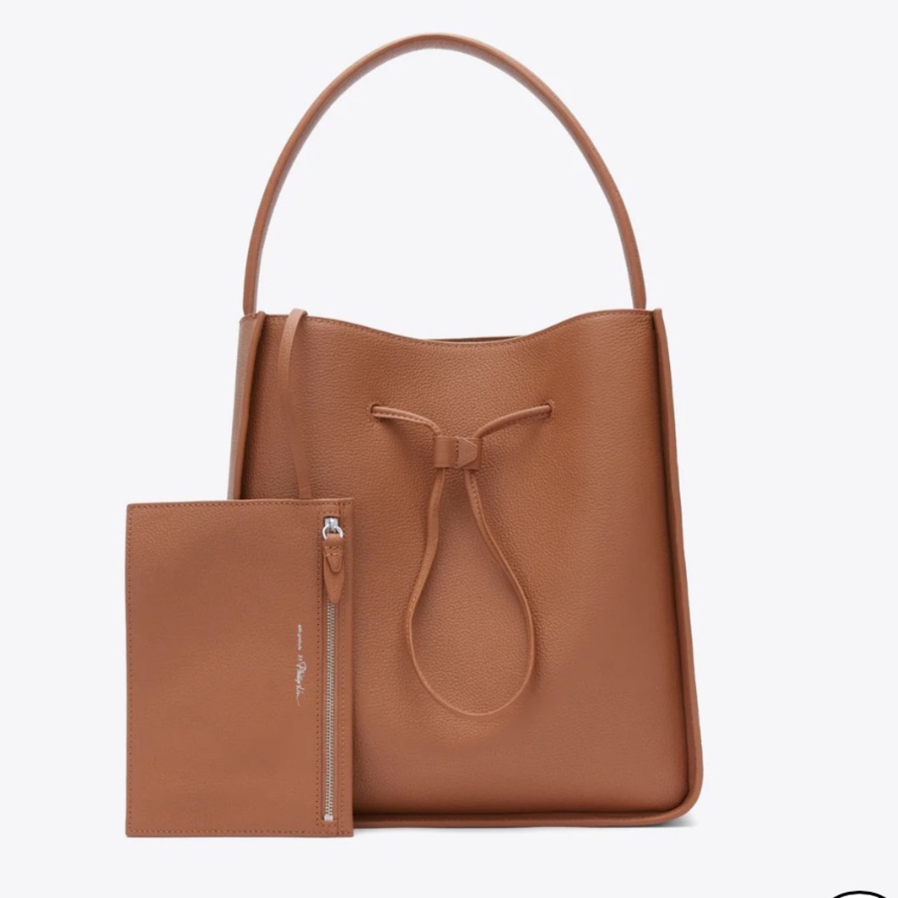 NWT 3.1 Phillip lim Soleil Large Bucket Drawstring - CAMEL